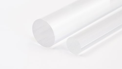 PLEXIGLAS® XT  rundstang Klar - 