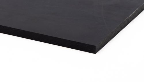 PA 6 plade, ekstruderede, Sort - 