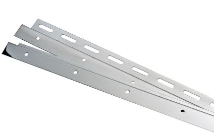 System Oph&aelig;ngningsskinne (s&aelig;t) til b&aelig;ndelgardiner - Montering