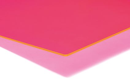 OROGLAS&reg; Fluorescerende - Pink fluo - PMMA