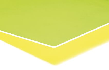 OROGLAS&reg; Fluorescerende - Gr&oslash;n fluo - PMMA