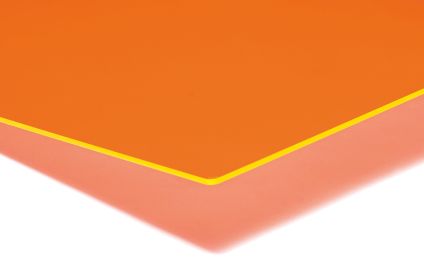 OROGLAS&reg; Fluorescerende - Orange fluo - PMMA