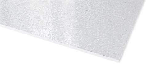 Plexiglas XT Textures klar 0A000 E Iskrystal Struktur 3.050 x 2.050 x 3 mm - PMMA
